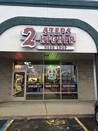 2 Steps Higher Head Shop Logo