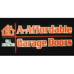 A-Affordable Garage Doors Logo