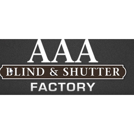 AAA Blind & Shutter Factory Logo