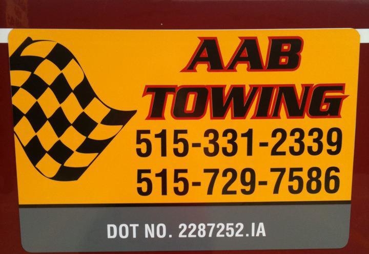 AAB Towing Logo