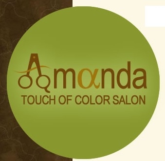 Amanda Touch Of Color Salon Logo