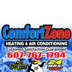 Comfort Zone Heating & Air Conditioning Logo