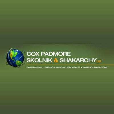 Cox Padmore Skolnik & Shakarchy LLP Logo