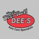 Dee's Auto Care Specialists Logo