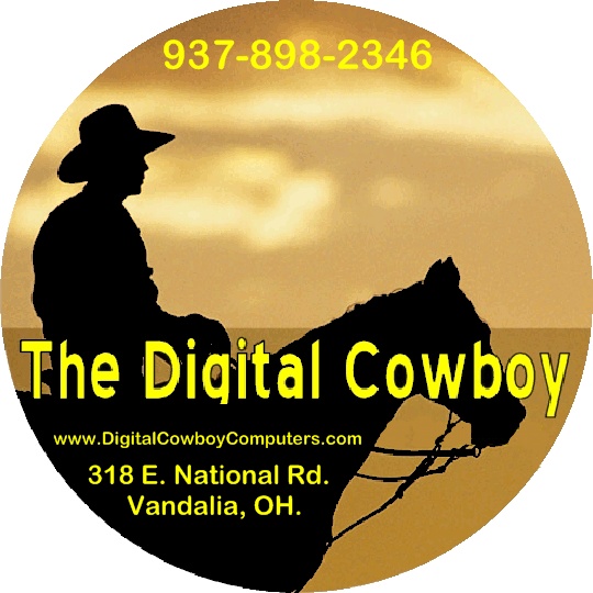 Digital Cowboy Computers Logo