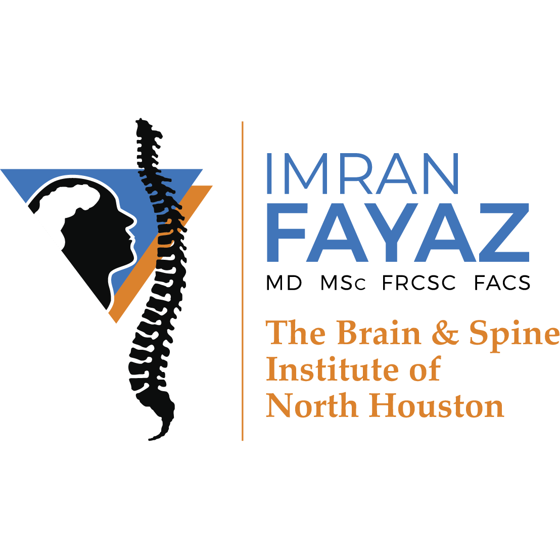 Dr. Imran Fayaz MD MSc FRCSC FACS - The Brain & Spine Institute of North Houston Logo