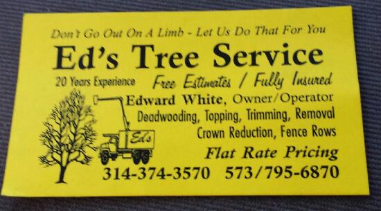 Eds Tree Service Logo