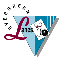 Evergreen Bowling Lanes Logo