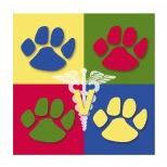 Four Paws Animal Hospital Logo