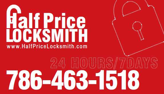 Half Price Locksmith Logo