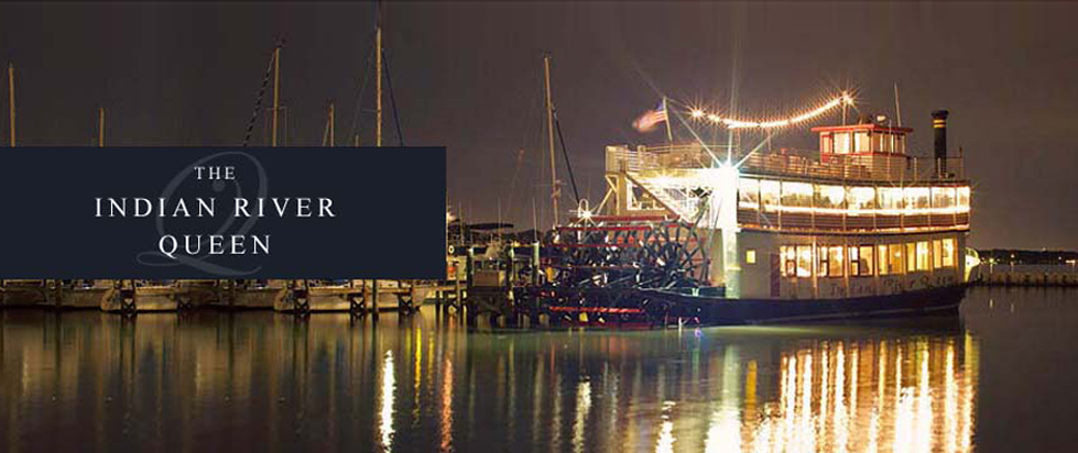 Island Boat Lines and Indian River Queen - River Boat Logo