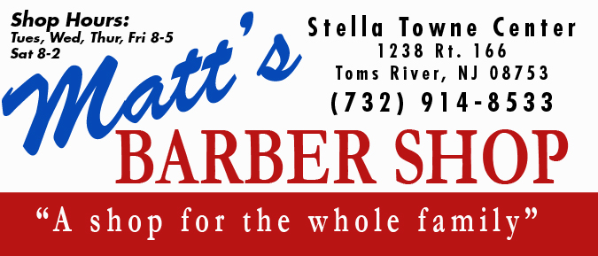 Matt's Barber Shop Logo