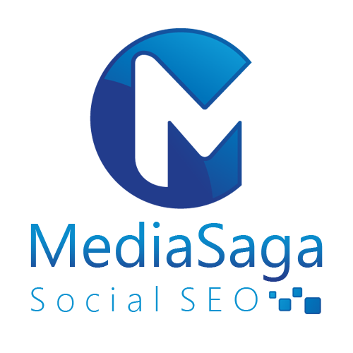 Media Saga Social SEO Logo