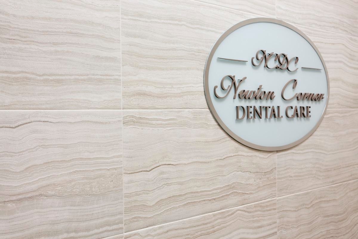 Newton Corner Dental Care, Dr. Gretchen Anjomi Logo