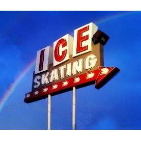 Ontario Ice Skating Arena Skating School Logo