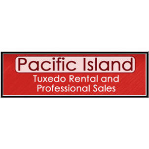 Pacific Island Tuxedo Rental & Sales Logo