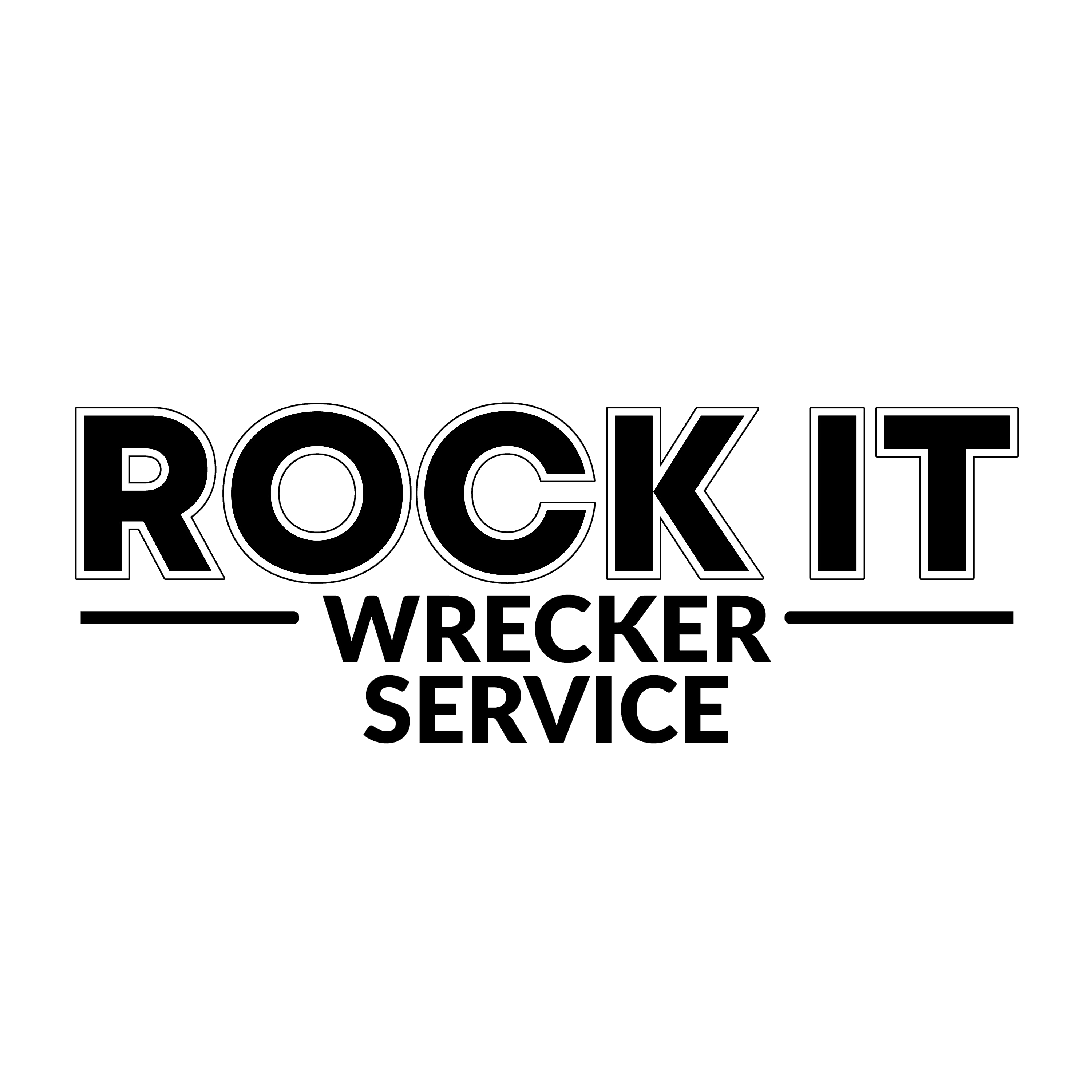 Rock It Wrecker Service Logo