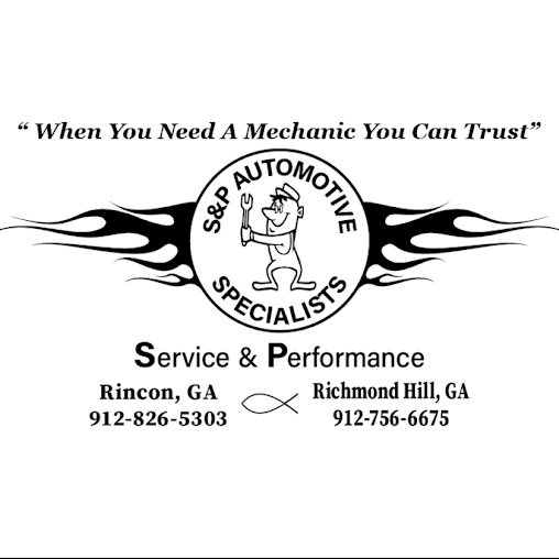S&P Automotive Specialists Logo