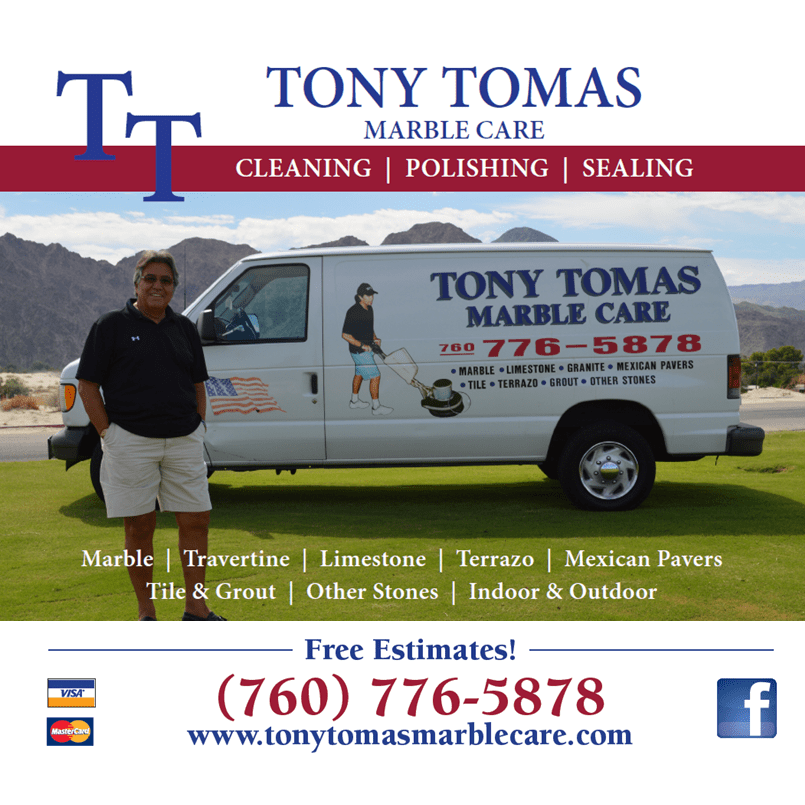 Tony Tomas Marble & Stone Care Logo